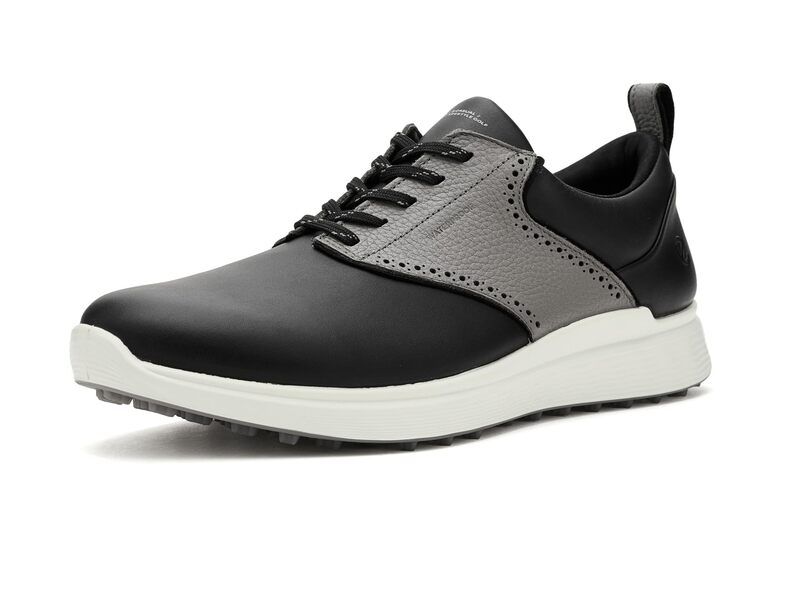 エコー メンズ シューズ スニーカー ECCO Golf S Casual Saddle Waterproof Golf Shoe BlackSteel ブラック