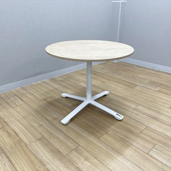 丸テーブル ノットワーク カフェテーブル キャスター付 カフェテーブル ラウンドテーブル W900 D900 イトーキ トリニティオークライト 10,582円
