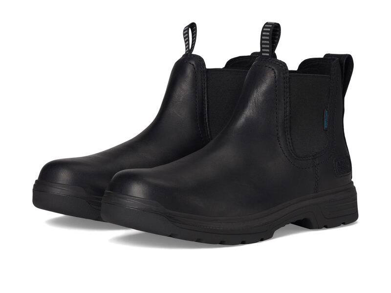 アリアト メンズ シューズ ブーツ・レインブーツ チェルシー Ariat Turbo Chelsea Waterproof Work Boots All Black ブラック