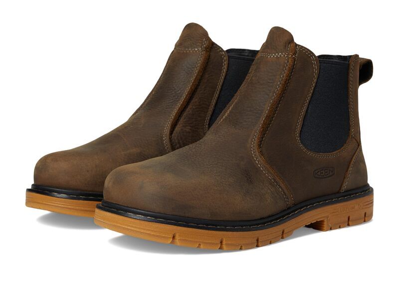 キーン メンズ シューズ ブーツ・レインブーツ KEEN Utility San Jose PullOn Boot Aluminum Toe Cascade BrownG ブラウン 34,320円