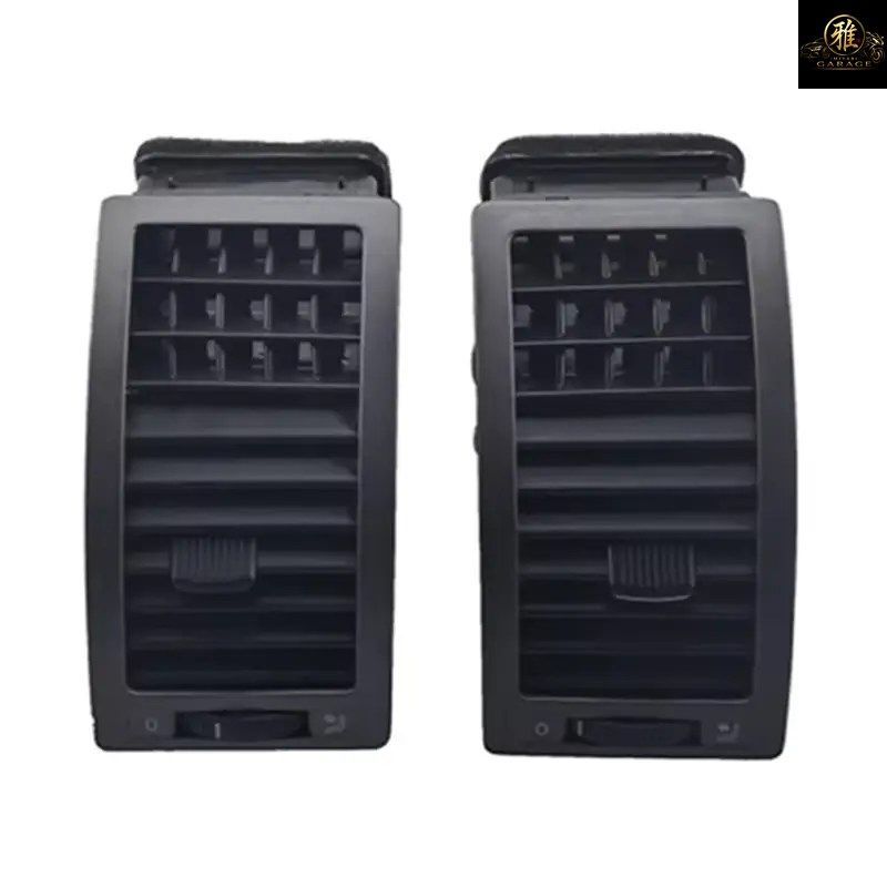 左+右 車のフロントダッシュボード エアベント エアコン吹き出し口グリル 6Q0819703 6Q0819704 VW ポロ ゴルフ 2002-2010