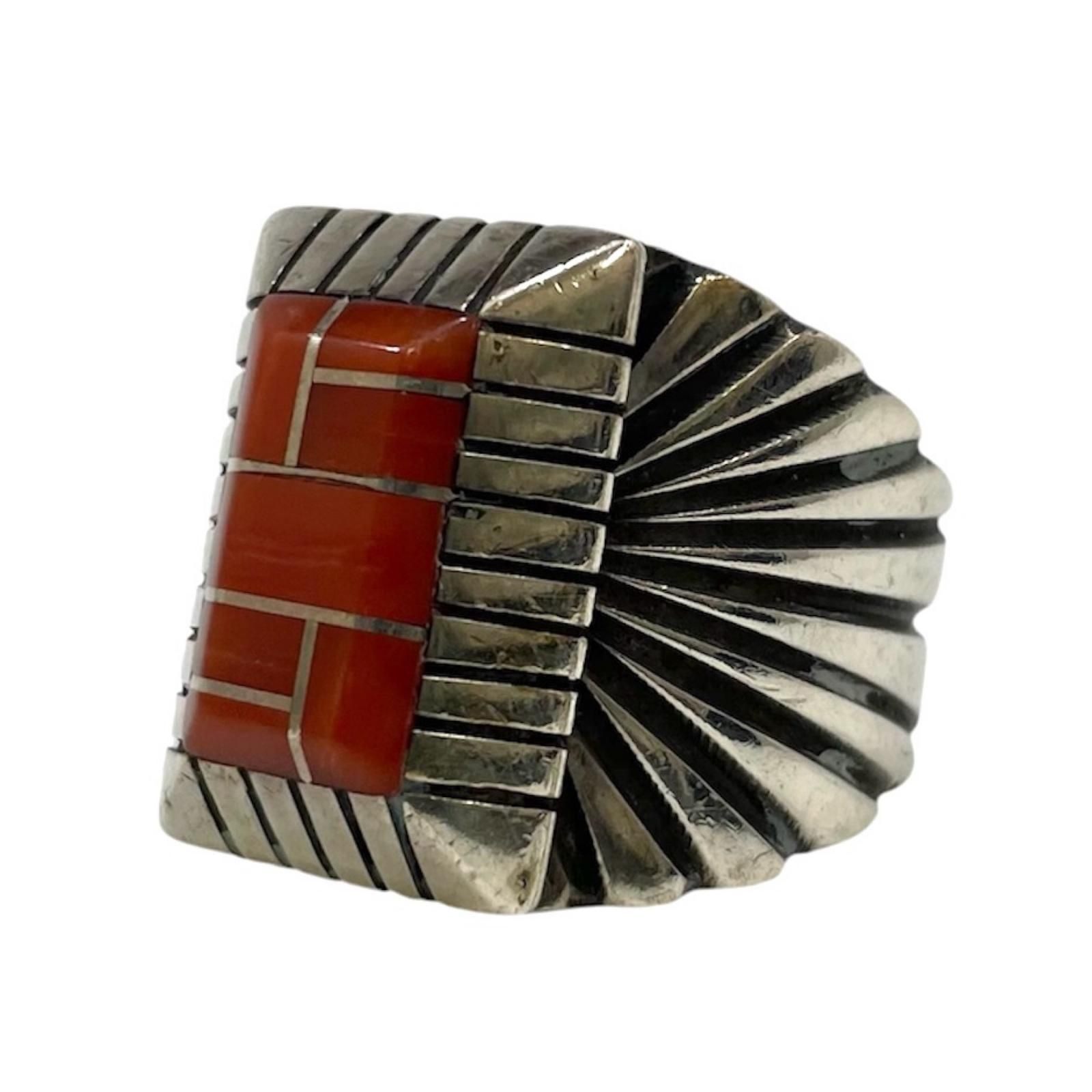 【中古】NAVAJO（ナバホ族） | ナバホゾク　CHESTER BENALLY リング・指輪 シルバー【尾張小牧店】