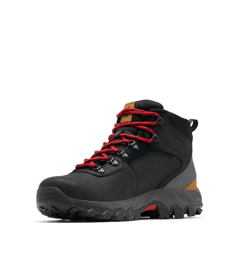 コロンビア メンズ シューズ スニーカー プラスサイズ Columbia Newton Ridge Plus II Waterproof BlackShark 1 ブラック
