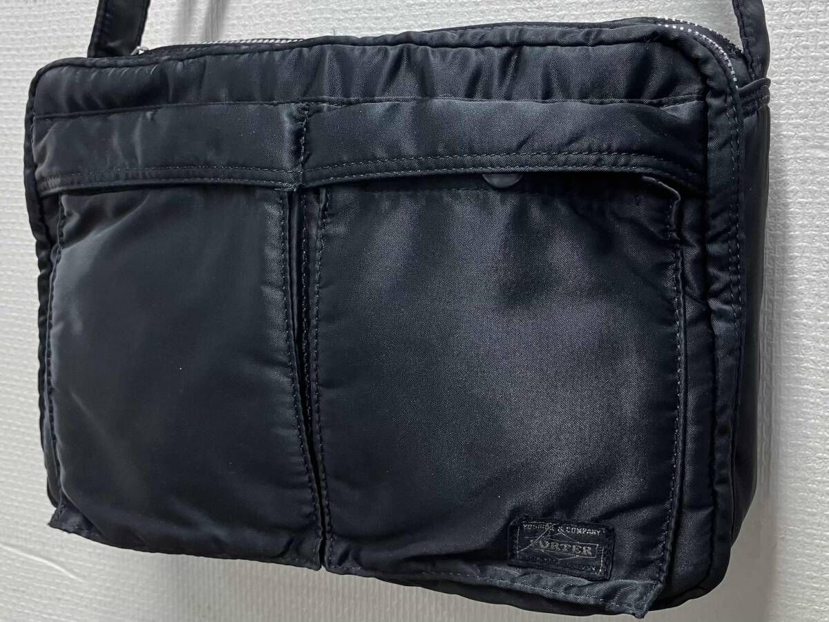 PORTER TANKER SHOULDER BAG タンカー ナイロン ショルダー バッグ ポーター 吉田 かばん 鞄 ブラック オレンジ メンズ レディース