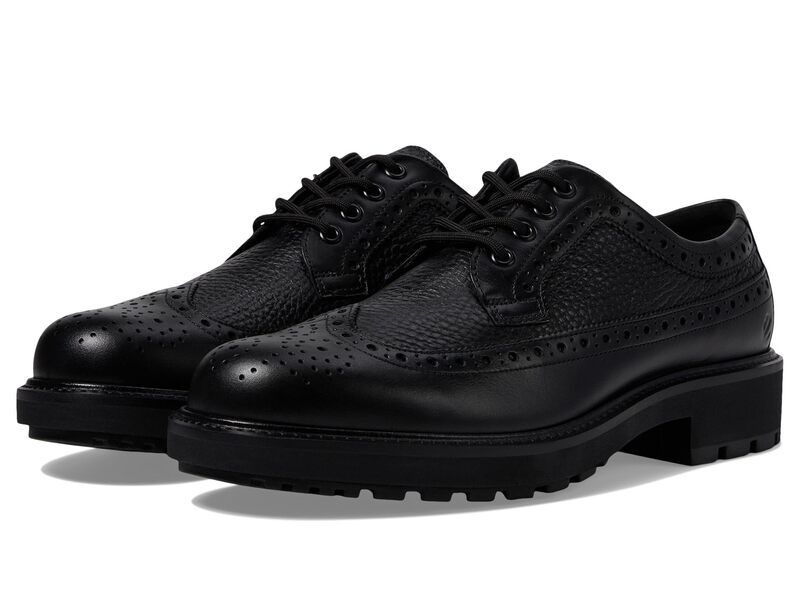 エコー メンズ シューズ オックスフォード ECCOslo Wing Tip Oxford BlackBlack ブラック