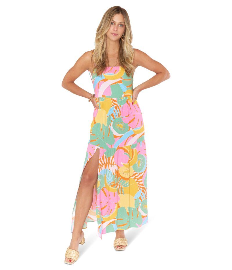 ウミーユアムーム レディース トップス ワンピース マキシ Show Me Your Mumu Julia Maxi Dress Tropical Fruit