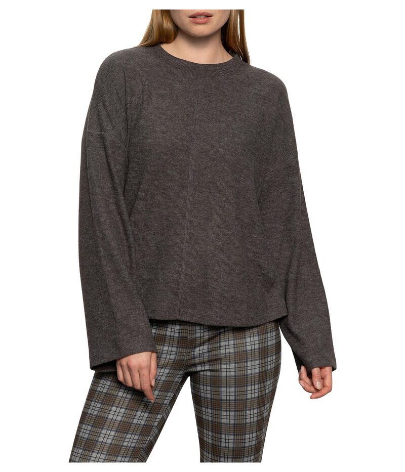 サンクチュアリー レディース トップス シャツ Sanctuary Into The Woods Cozy Top Heather Ink ヘザー