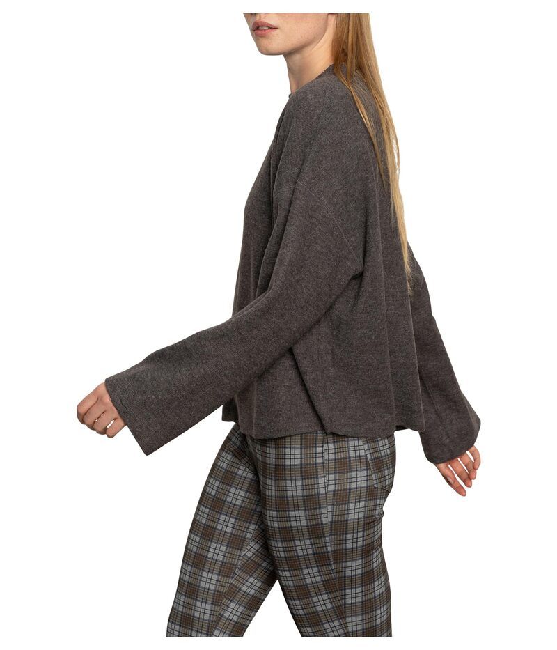 サンクチュアリー レディース トップス シャツ Sanctuary Into The Woods Cozy Top Heather Ink ヘザー