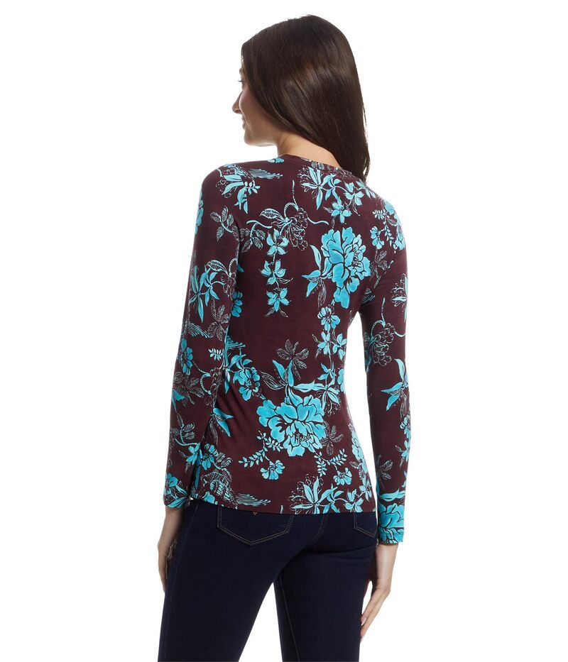 ジョニーワズ レディース トップス シャツ Johnny Was The Janie Favorite Fitted Long Sleeve Tee Alexandria ジョニーワズ レディース トップス シャツ Johnny Was The Janie Favorite Fitted Long Sleeve Tee Alexandria
