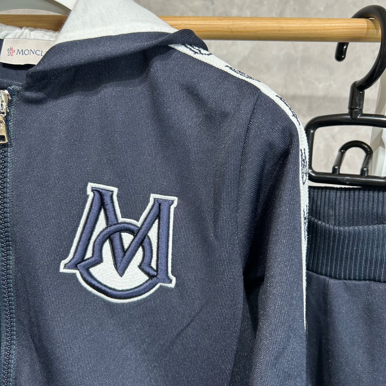 大人OK】MONCLER モンクレール セットアップ上下フード12A ジャージ