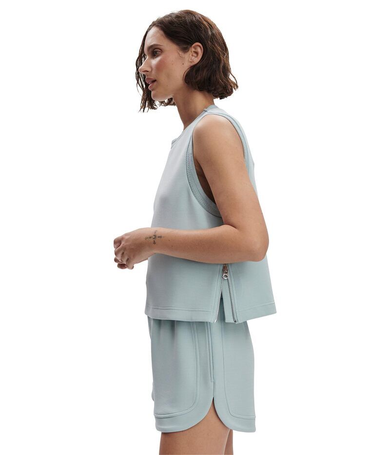 バーレイ レディース トップス シャツ Varley Shea Crop Tank Ether Blue ブルー バーレイ レディース トップス シャツ Varley Shea Crop Tank Ether Blue ブルー