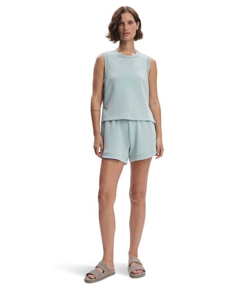 バーレイ レディース トップス シャツ Varley Shea Crop Tank Ether Blue ブルー