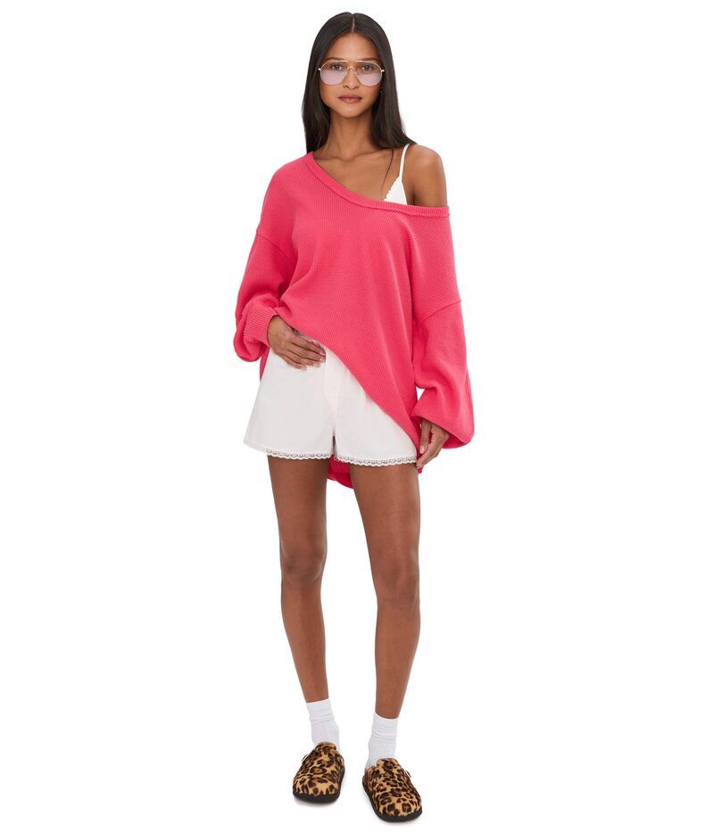 フリーピープル レディース トップス シャツ Free People We The Free Coast 2 Coasthermal Rouged Cheeks