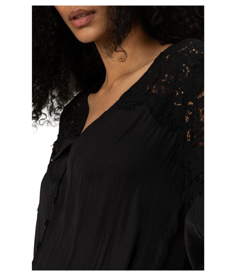 サンクチュアリー レディース トップス シャツ ブラウス Sanctuary Falling Forward Blouse Black ブラック サンクチュアリー レディース トップス シャツ ブラウス Sanctuary Falling Forward Blouse Black ブラック