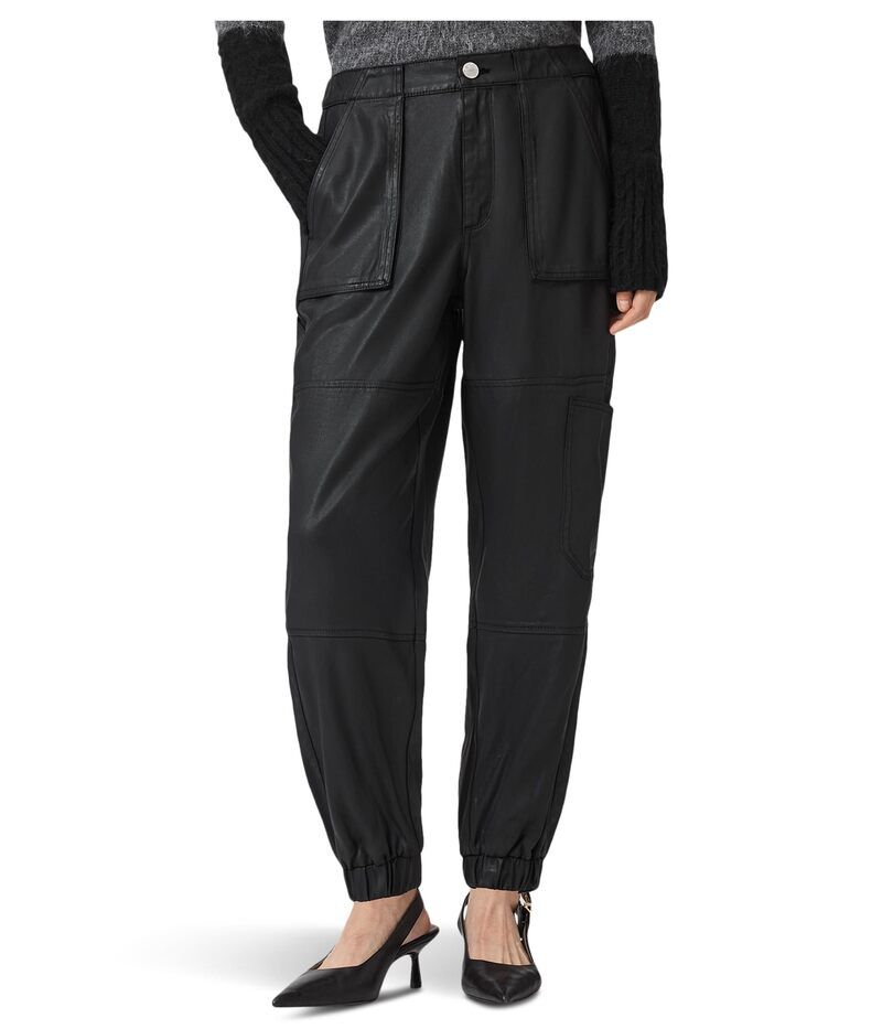 オールセインツ レディース ボトムス カジュアルパンツ デニム AllSaints Mila Denim Trousers Coated Black ブラック