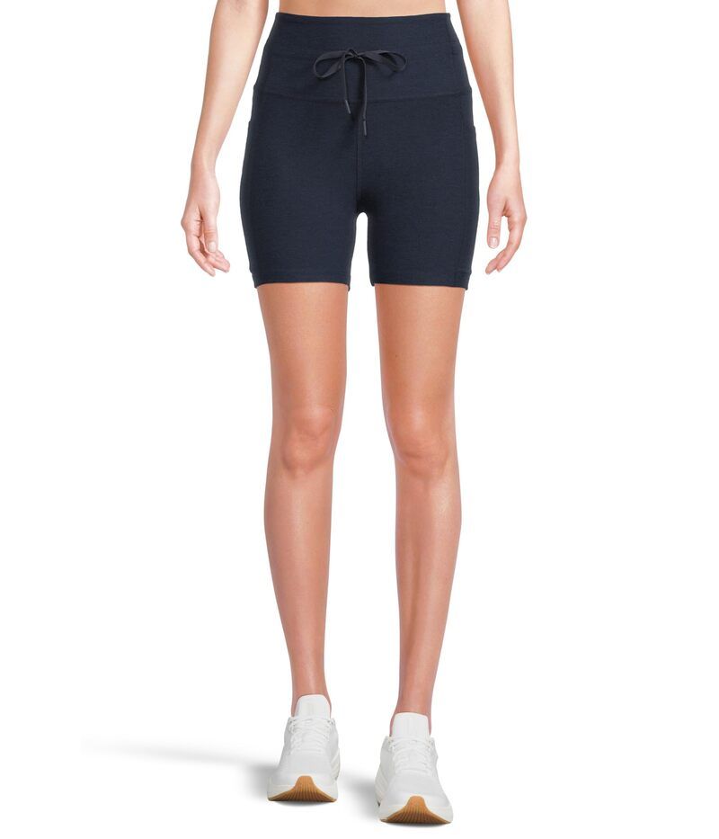 ビヨンドヨガ レディース ボトムス ハーフパンツ・ショーツ Beyond Yoga Spacedye Go Pocket 5 Short Nocturnal Navy ネイビー