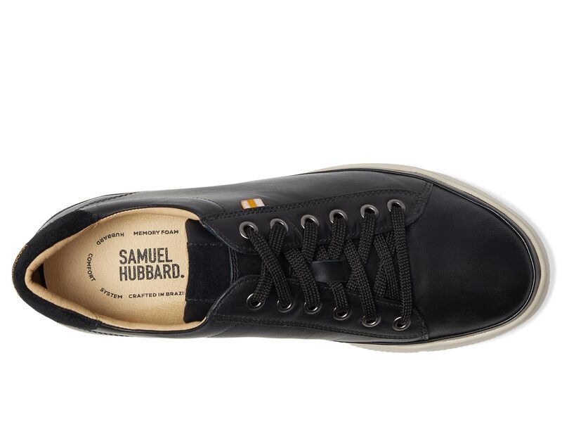サミュエルフドバード レディース シューズ スニーカー Samuel Hubbard Featherlight Laguna Sport Black Leather 1 ブラック
