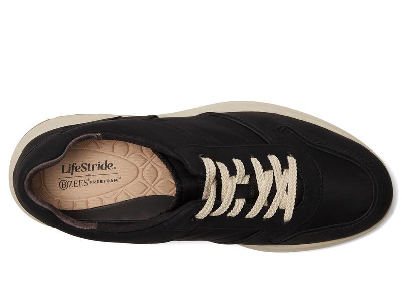 ライフストライド レディース シューズ スニーカー オックスフォード LifeStride Revival Oxford Shoes Black ブラック