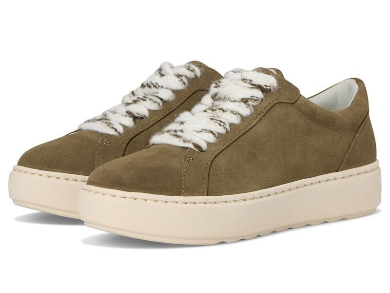 ジョンストンアンドマーフィー レディース シューズ スニーカー レース Johnston Murphy Cammie LaceUp Olive オリーブ