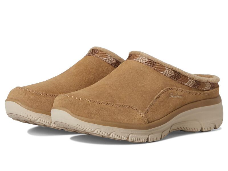 スケッチャーズ レディース シューズ スニーカー SKECHERS Easy Going Seasonal Grace Tan タン