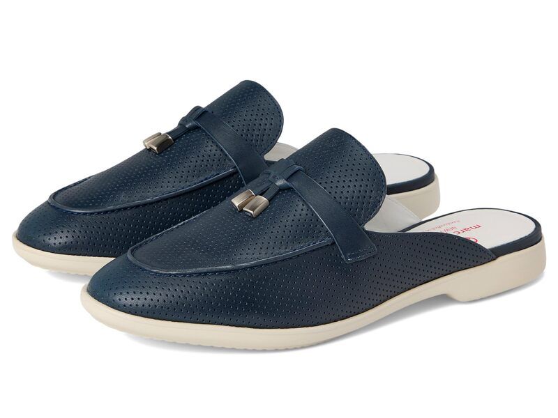 マークジョセフニューヨーク レディース シューズ スリッポン・ローファー Marc Joseph New York Brooklyn RD Navy Napa ネイビー