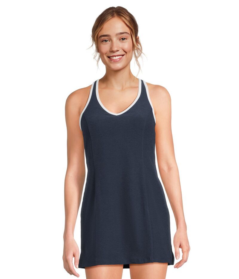ビヨンドヨガ レディース トップス ワンピース Beyond Yoga Spacedye Starting Line Dress Nocturnal Navy ネイビー