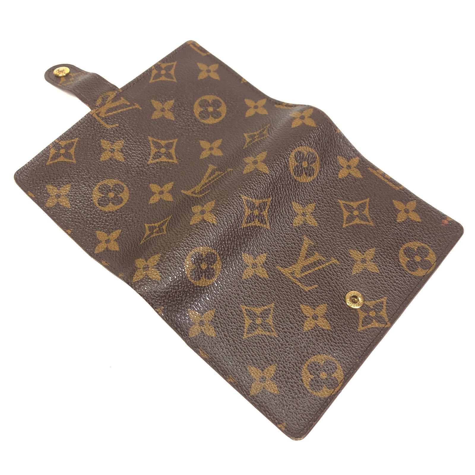 【ルイヴィトン】本物 LOUIS VUITTON モノグラム アジェンダPM 手帳カバー 6穴式 R20005 システム手帳 メンズ レディース スペイン製