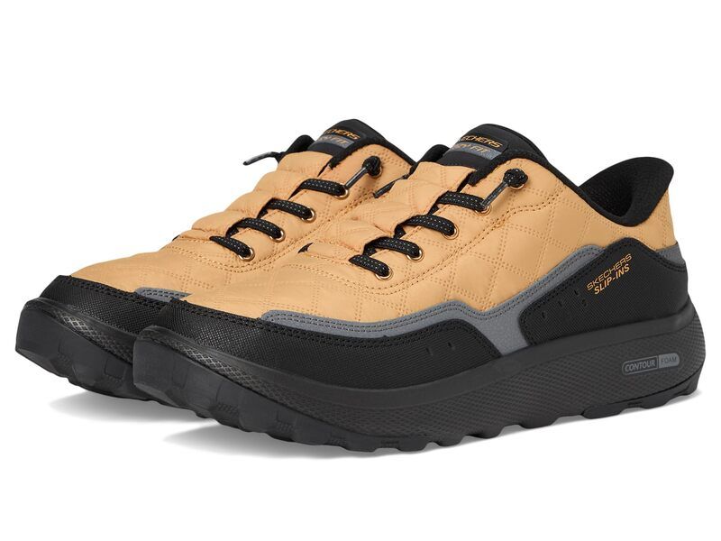 スケッチャーズ レディース シューズ スニーカー SKECHERS Urban Explore Hands Free SlipIns BlackYelow ブラック