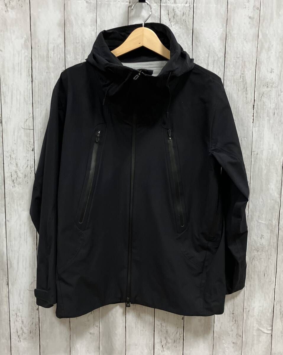 DESCENTE ALLTERRAIN/マウンテンパーカー/25AW/HARD SHELL JACKET 'CREAS'/DU5FWBA2M/ブラック/サイズM/デサント オルテライン