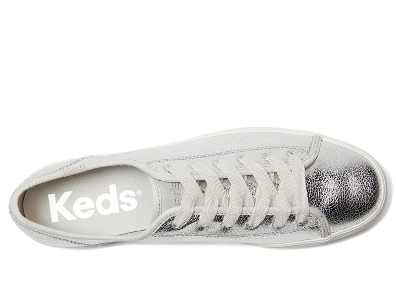 ケッズ レディース シューズ スニーカー レザー Keds Triple Kick Leather Silver Metallic シルバー ケッズ レディース シューズ スニーカー レザー Keds Triple Kick Leather Silver Metallic シルバー