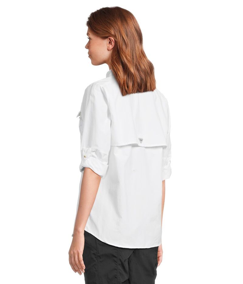 コロンビア レディース トップス シャツ Columbia Bahama II Long Sleeve White ホワイト コロンビア レディース トップス シャツ Columbia Bahama II Long Sleeve White ホワイト