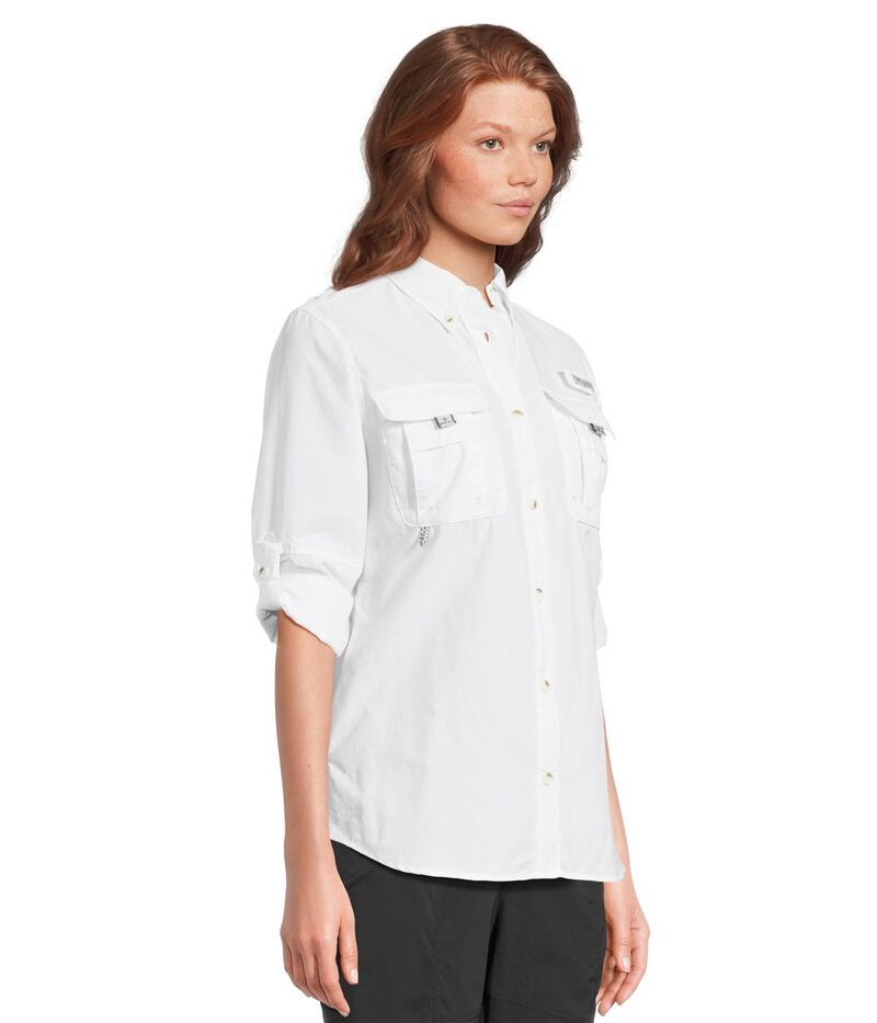 コロンビア レディース トップス シャツ Columbia Bahama II Long Sleeve White ホワイト コロンビア レディース トップス シャツ Columbia Bahama II Long Sleeve White ホワイト