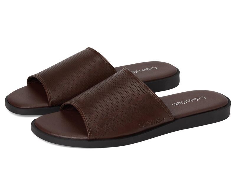 カルバンクライン メンズ シューズ サンダル Calvin Klein Espar Medium Brown ブラウン