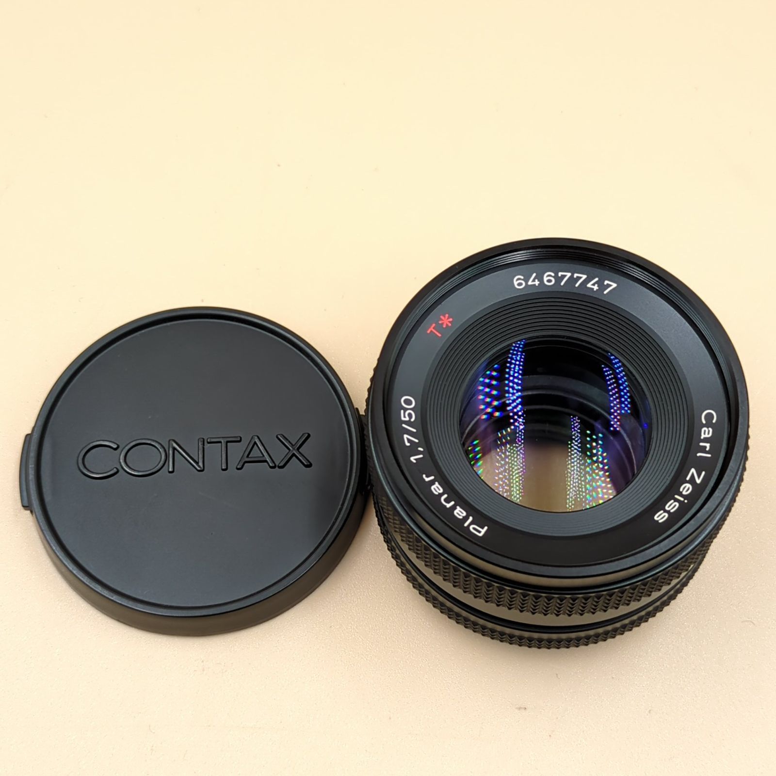 【D43197】（現状品）CONTAX Carl Zeiss Planar 50mm F1.7 T