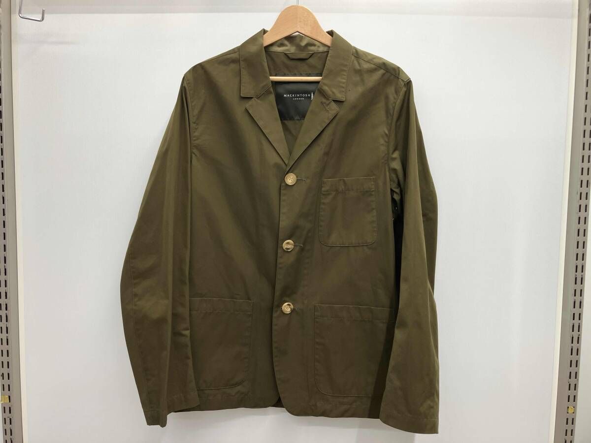 美品 マッキントッシュ ロンドン Fレザー テーラードジャケット ブレザー MACKINTOSH LONDON マッキントッシュ ロンドン テーラードジャケット
