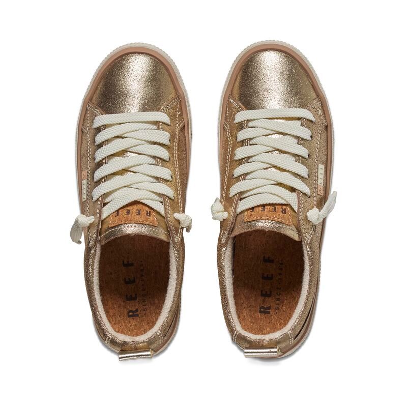 リーフ レディース シューズ スニーカー Reef Lay Day Dawn Champagne Suede シャンパン リーフ レディース シューズ スニーカー Reef Lay Day Dawn Champagne Suede シャンパン