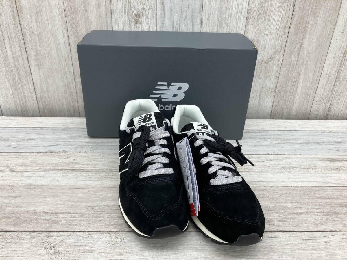 New Balance／ニューバランス／スニーカー／レディース／24.5cm／ブラック／CM996EL2／箱あり