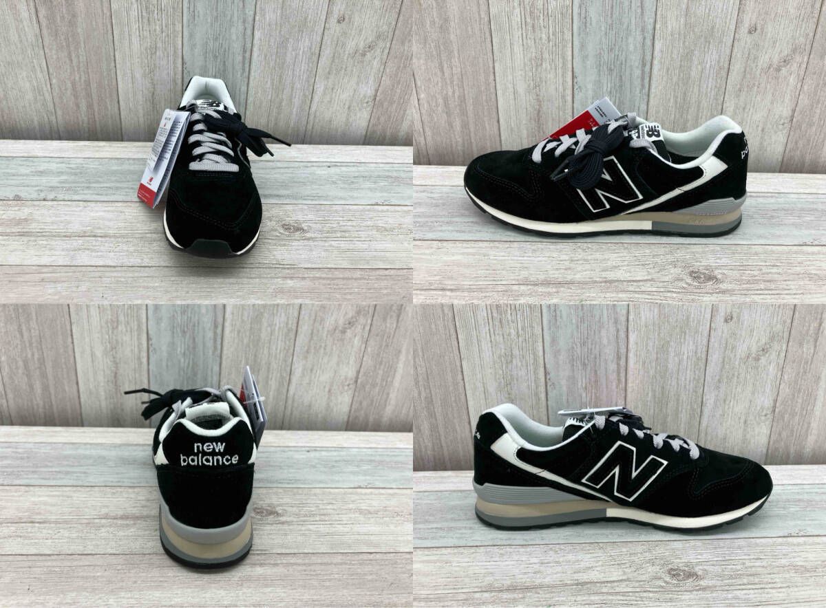 New Balance／ニューバランス／スニーカー／レディース／24.5cm／ブラック／CM996EL2／箱あり