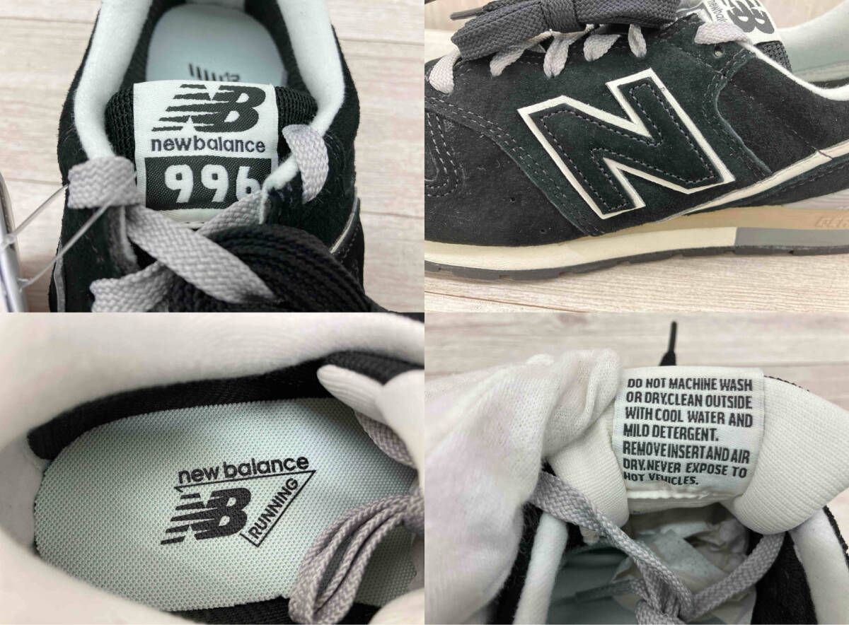 New Balance／ニューバランス／スニーカー／レディース／24.5cm／ブラック／CM996EL2／箱あり