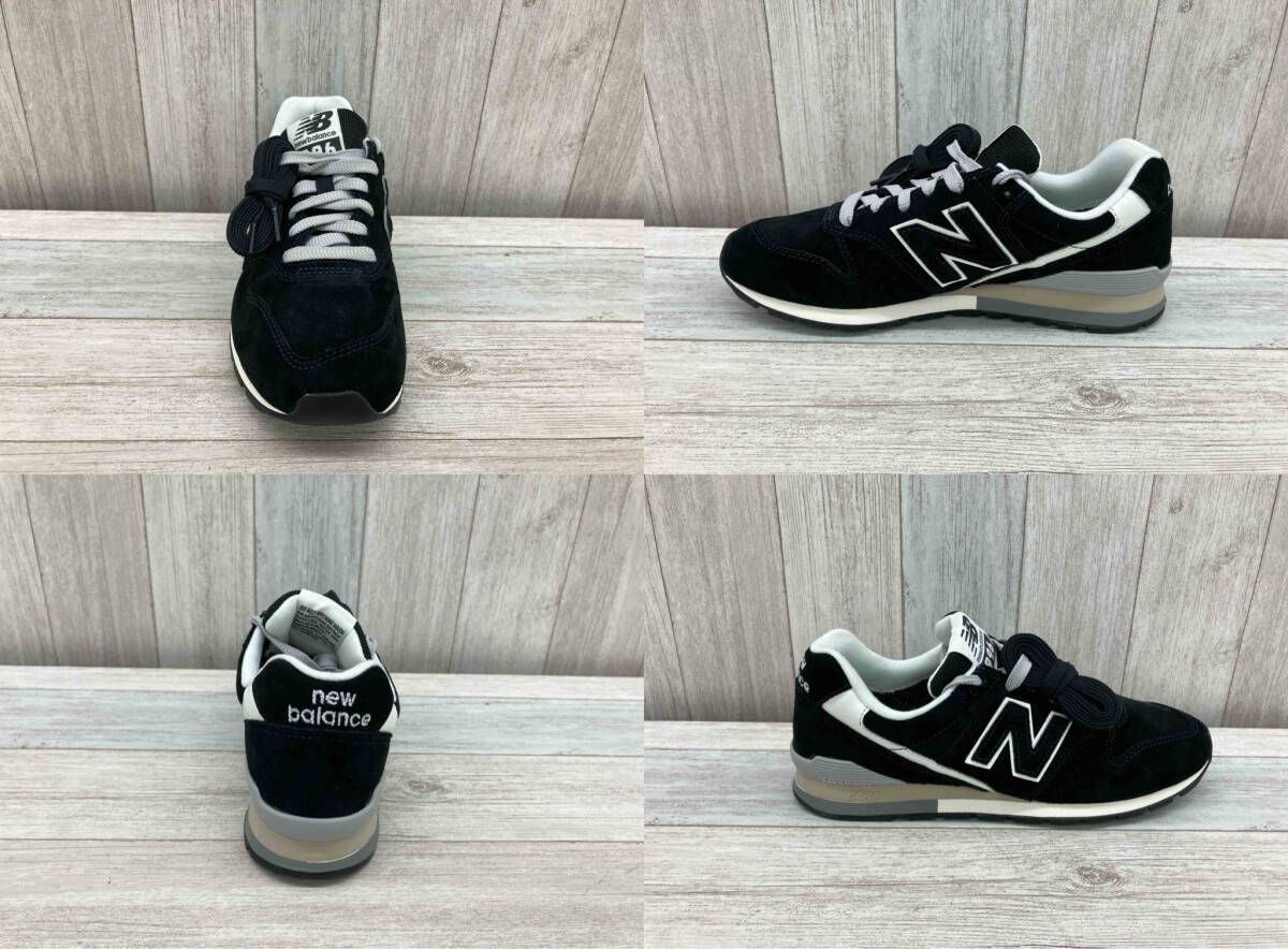 New Balance／ニューバランス／スニーカー／レディース／24.5cm／ブラック／CM996EL2／箱あり
