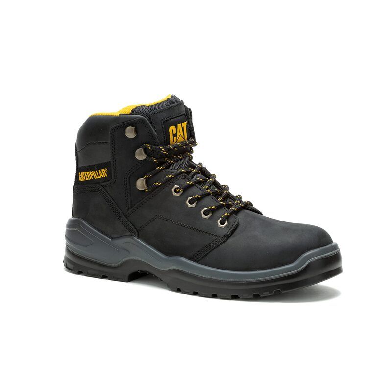 キャタピラー メンズ シューズ ブーツ・レインブーツ Caterpillar Striver ST Black ブラック