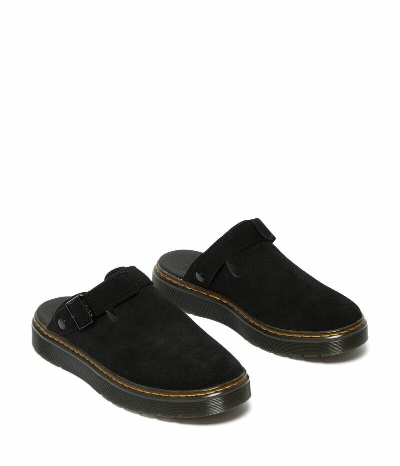 ドクターマーチン メンズ シューズ スリッポン・ローファー Dr Martens Carlson Black ブラック