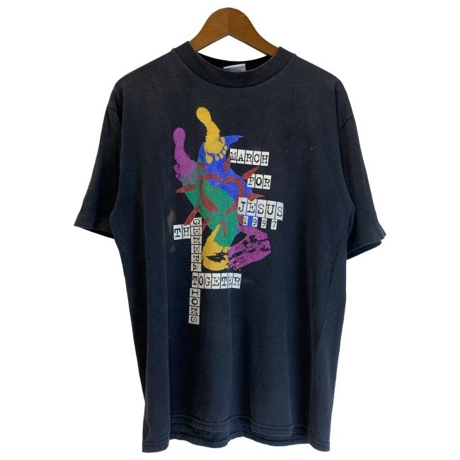 【中古】　All Sport　Tシャツ　90s vintage　90年代　OLD　半袖　トップス　クルーネック　プリント　USA製　古着　/7309