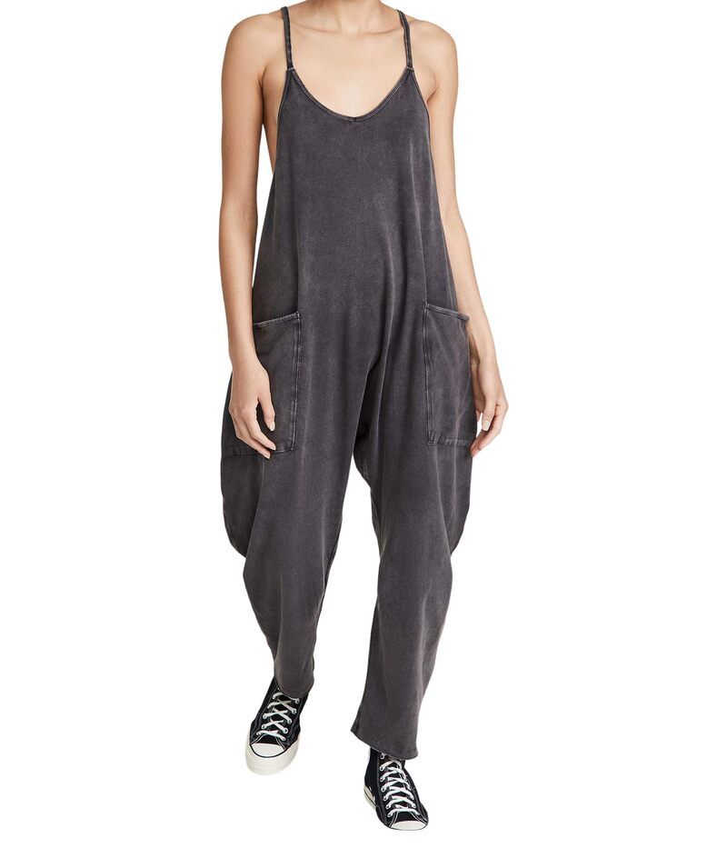フリーピープル レディース トップス ジャンプスーツ FP Movement Hot Shot OnePiece Washed Black ブラック