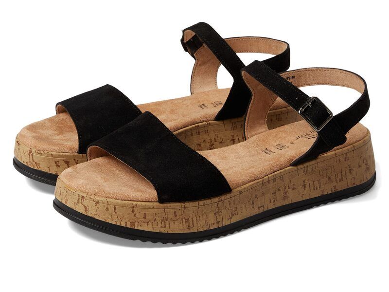 スプリングステップ レディース シューズ サンダル Spring Step Caballa Black ブラック