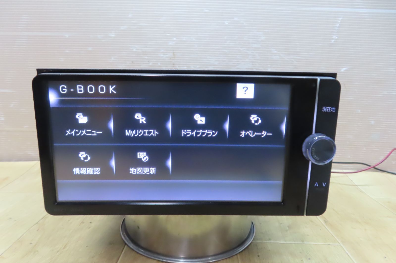 動作保証付☆A1585/トヨタ純正 NSZT-W62G SDナビ 地図2012年 地デジTV