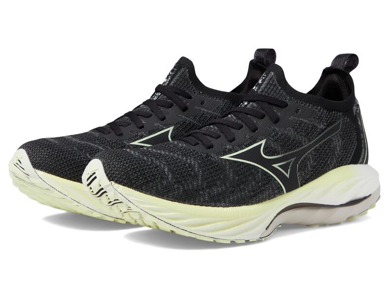 ミズノ レディース シューズ スニーカー Mizuno Wave Neo Wind Undyed BlackSt ブラック