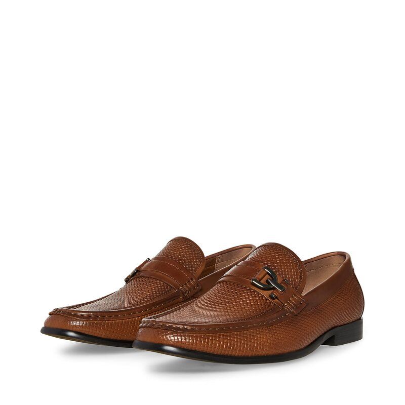 スティーブ マデン メンズ シューズ スリッポン・ローファー Steve Madden Chivan Tan Leather タン