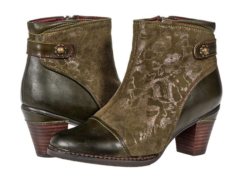 スプリングステップ レディース シューズ ブーツ・レインブーツ LArtiste by Spring Step Socute Olive Green グリーン