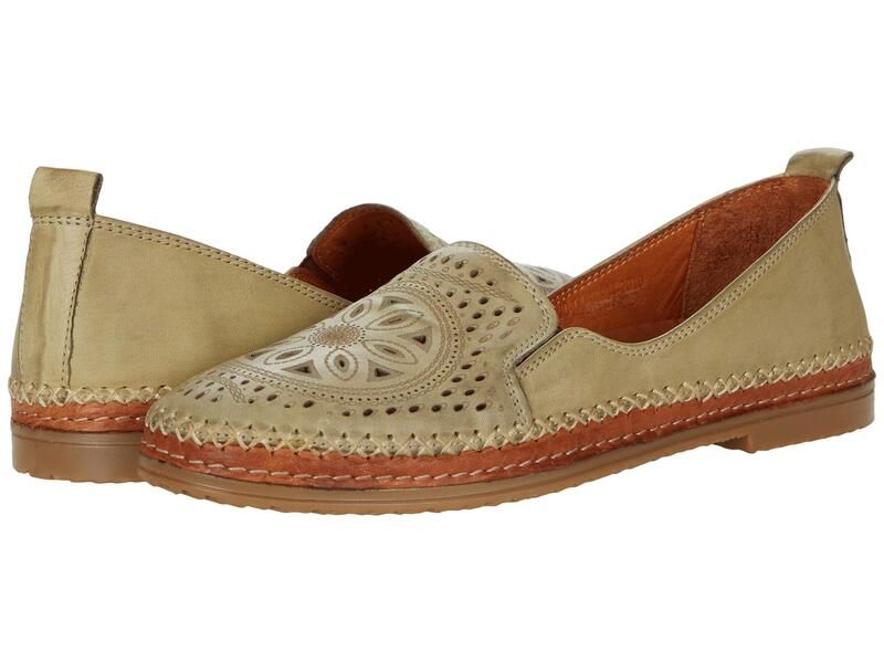 スプリングステップ レディース シューズ スリッポン・ローファー Spring Step Ingrid Olive Green グリーン